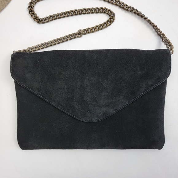 J. Crew Black Suede Clutch - Picture 3 of 13